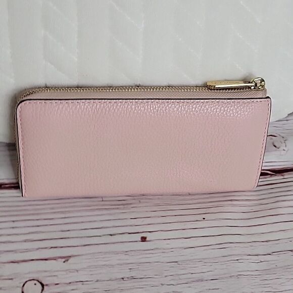 MICHAEL KORS Leather Wallet in Dusty Pink - Picture 5 of 10